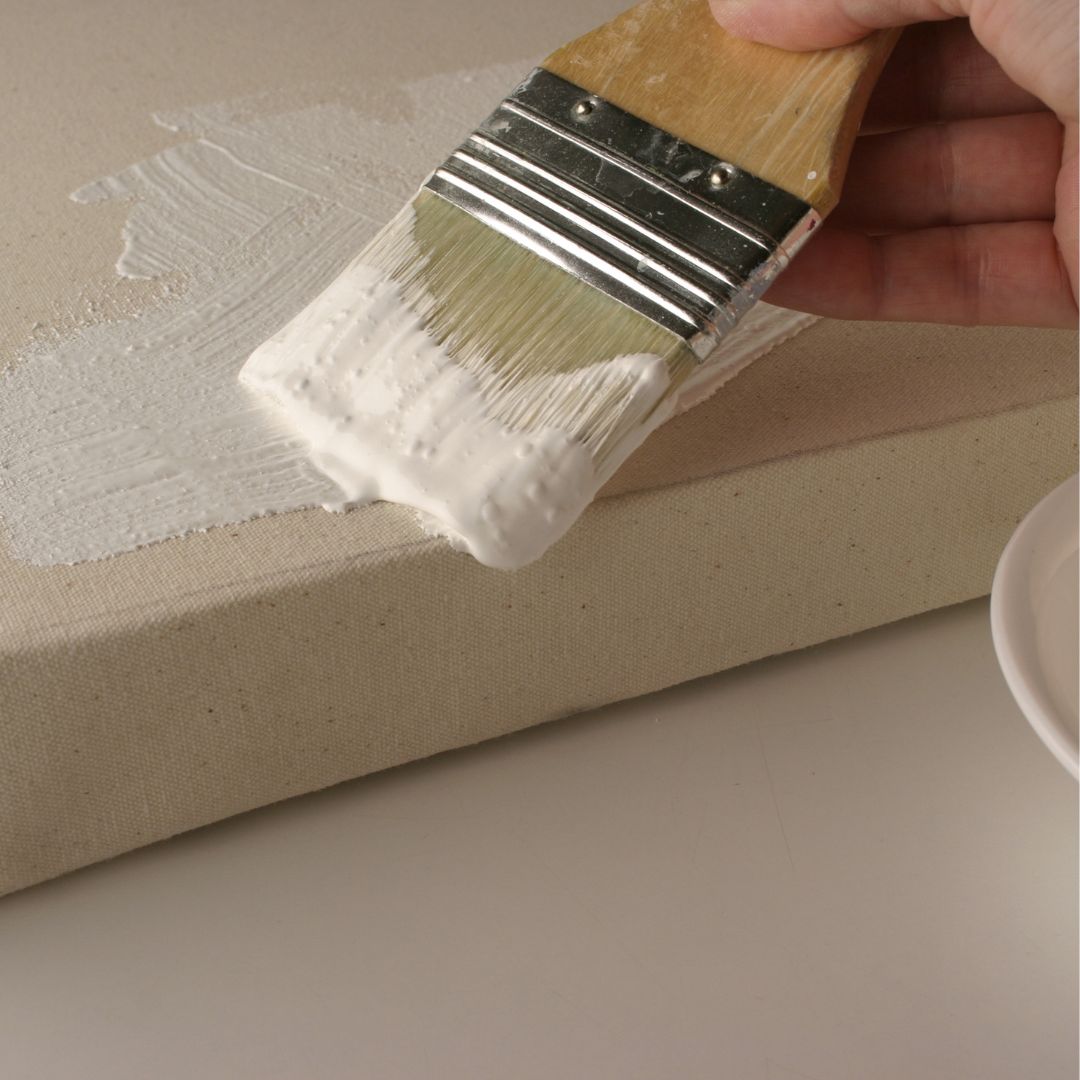 How to Gesso a Canvas